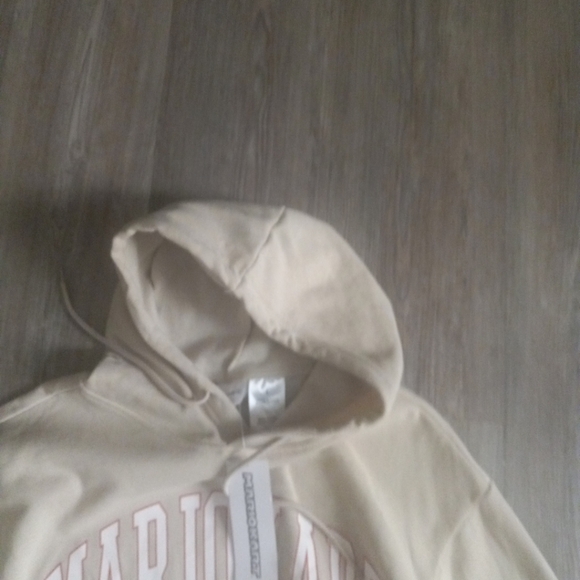 Mario Kart Men's Oatmeal Hooded Pullover Sweatshirt Size Large Brand New! - Picture 7 of 8